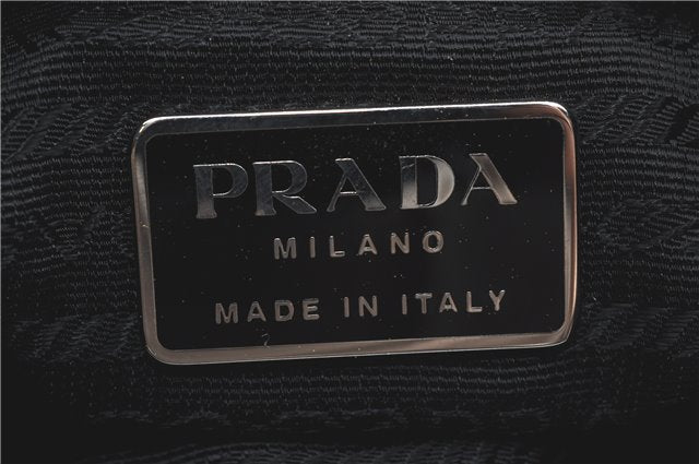 Authentic PRADA Nylon Tessuto Shoulder Tote Bag Green Khaki 2264C