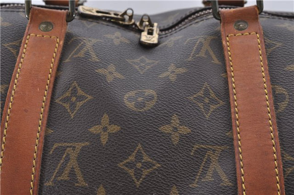 Authentic Louis Vuitton Monogram Keepall 50 Boston Bag M41426 LV 2268D