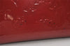 Authentic Louis Vuitton Vernis Zippy Wallet Long Purse Red M91981 LV 2268I