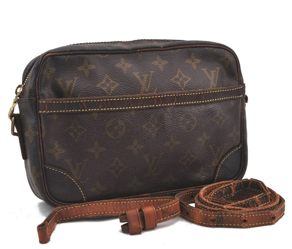 Auth Louis Vuitton Monogram Trocadero 23 Shoulder Cross Bag M51276 LV Junk 2269D