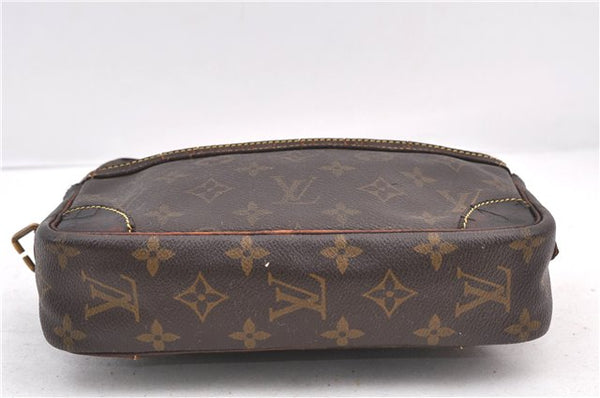 Auth Louis Vuitton Monogram Trocadero 23 Shoulder Cross Bag M51276 LV Junk 2269D