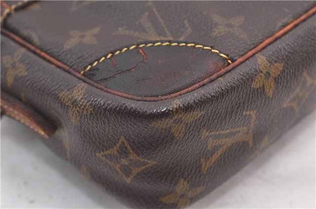 Auth Louis Vuitton Monogram Trocadero 23 Shoulder Cross Bag M51276 LV Junk 2269D