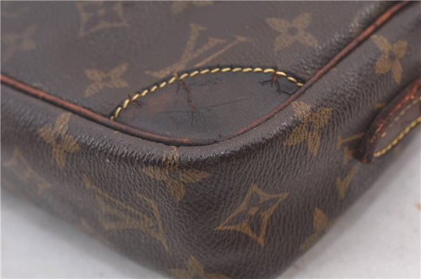 Auth Louis Vuitton Monogram Trocadero 23 Shoulder Cross Bag M51276 LV Junk 2269D