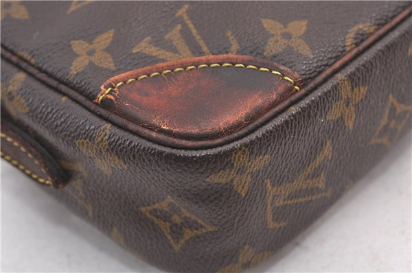 Auth Louis Vuitton Monogram Trocadero 23 Shoulder Cross Bag M51276 LV Junk 2269D