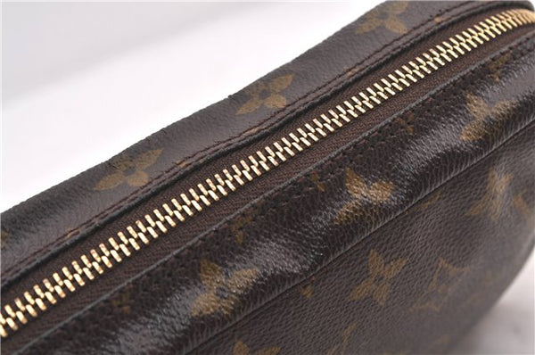 Auth Louis Vuitton Monogram Trocadero 23 Shoulder Cross Bag M51276 LV Junk 2269D