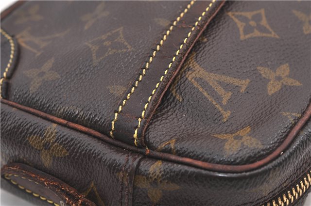 Auth Louis Vuitton Monogram Trocadero 23 Shoulder Cross Bag M51276 LV Junk 2269D