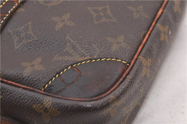 Auth Louis Vuitton Monogram Trocadero 23 Shoulder Cross Bag M51276 LV Junk 2269D