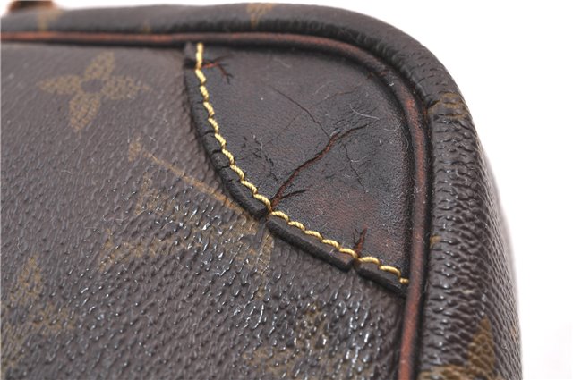 Auth Louis Vuitton Monogram Trocadero 23 Shoulder Cross Bag M51276 LV Junk 2269D