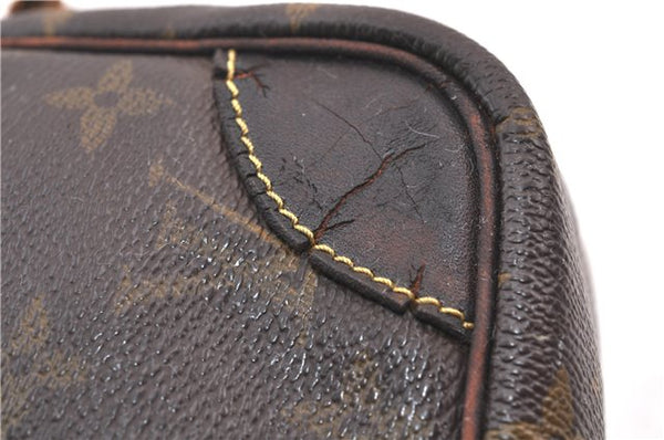 Auth Louis Vuitton Monogram Trocadero 23 Shoulder Cross Bag M51276 LV Junk 2269D