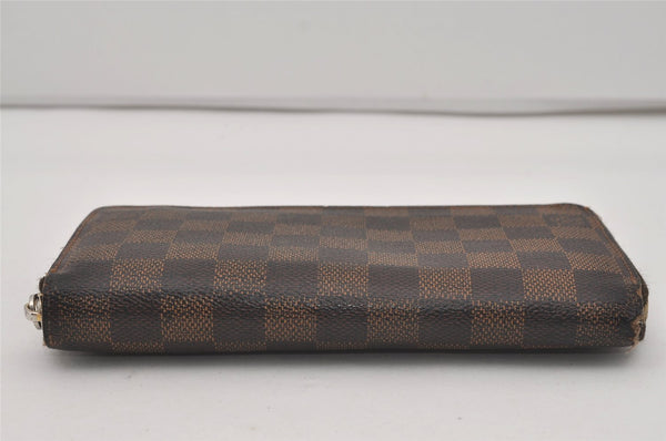 Authentic Louis Vuitton Damier Zippy Long Wallet Purse N60015 LV 2269I