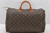 Authentic Louis Vuitton Monogram Speedy 40 Hand Bag M41522 LV 2270D