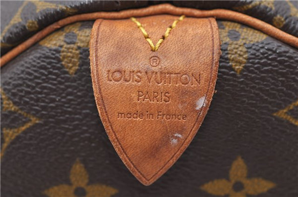 Authentic Louis Vuitton Monogram Speedy 40 Hand Bag M41522 LV 2270D