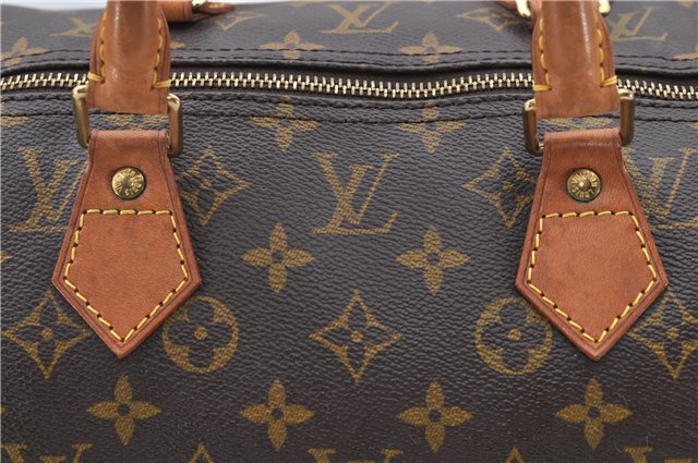 Authentic Louis Vuitton Monogram Speedy 40 Hand Bag M41522 LV 2270D