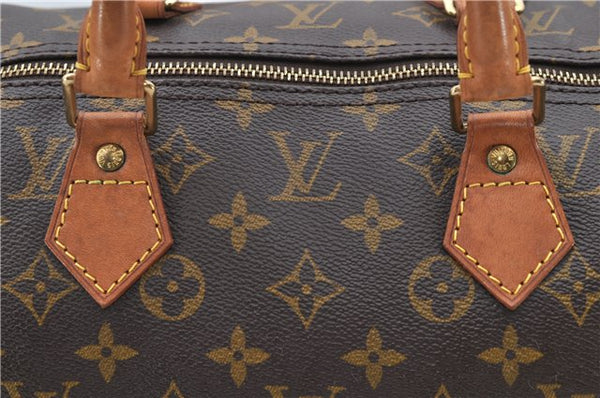 Authentic Louis Vuitton Monogram Speedy 40 Hand Bag M41522 LV 2270D