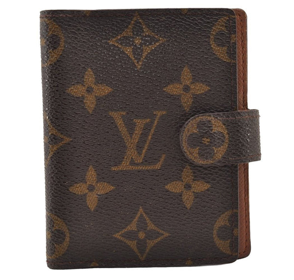 Authentic Louis Vuitton Monogram Agenda Mini Notebook Cover R20007 LV 2270I