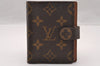 Authentic Louis Vuitton Monogram Agenda Mini Notebook Cover R20007 LV 2270I
