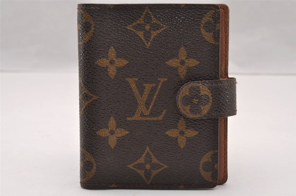 Authentic Louis Vuitton Monogram Agenda Mini Notebook Cover R20007 LV 2270I