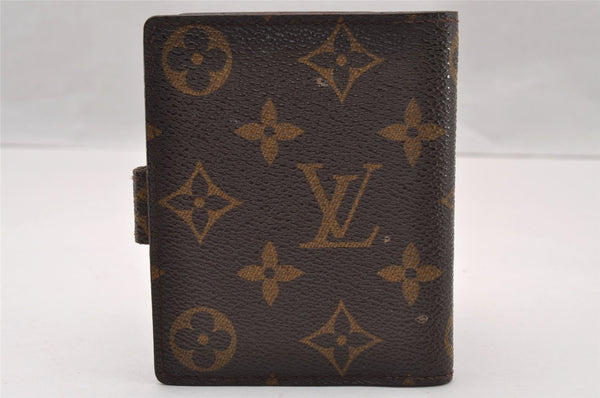 Authentic Louis Vuitton Monogram Agenda Mini Notebook Cover R20007 LV 2270I