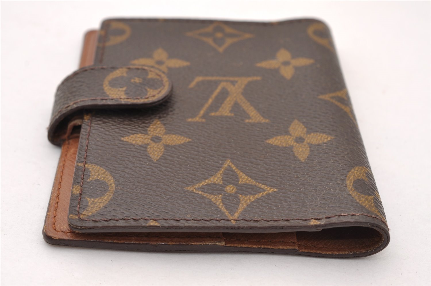 Authentic Louis Vuitton Monogram Agenda Mini Notebook Cover R20007 LV 2270I