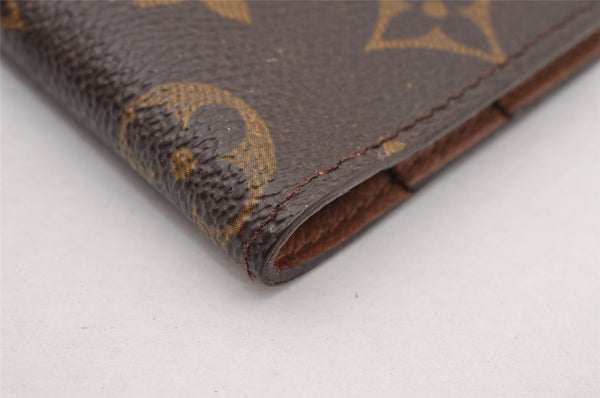 Authentic Louis Vuitton Monogram Agenda Mini Notebook Cover R20007 LV 2270I