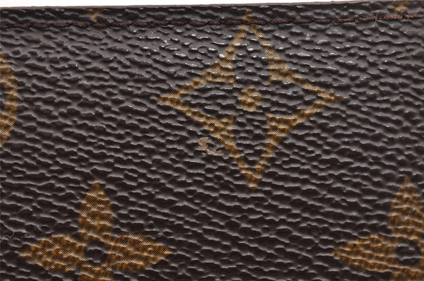 Authentic Louis Vuitton Monogram Agenda Mini Notebook Cover R20007 LV 2270I