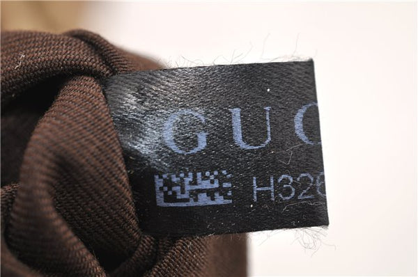 Authentic GUCCI Shoulder Tote Bag GG Canvas Leather 131230 Beige Gold 2272D