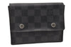 Auth Louis Vuitton Damier Graphite Portefeuille Compact Modular Wallet LV 2272I