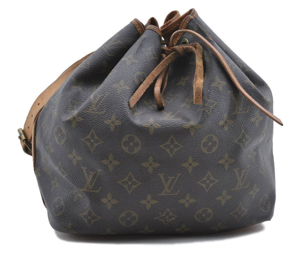 Authentic LOUIS VUITTON Monogram Petit Noe Shoulder Bag M42226 LV 2273C