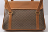 Authentic GUCCI Micro GG PVC Leather Shoulder Hand Bag Purse Brown 2273D
