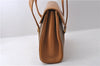 Authentic GUCCI Micro GG PVC Leather Shoulder Hand Bag Purse Brown 2273D