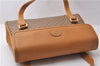 Authentic GUCCI Micro GG PVC Leather Shoulder Hand Bag Purse Brown 2273D