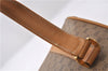 Authentic GUCCI Micro GG PVC Leather Shoulder Hand Bag Purse Brown 2273D