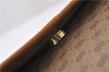 Authentic GUCCI Micro GG PVC Leather Shoulder Hand Bag Purse Brown 2273D