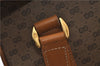 Authentic GUCCI Micro GG PVC Leather Shoulder Hand Bag Purse Brown 2273D