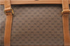 Authentic GUCCI Micro GG PVC Leather Shoulder Hand Bag Purse Brown 2273D