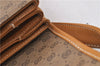 Authentic GUCCI Micro GG PVC Leather Shoulder Hand Bag Purse Brown 2273D