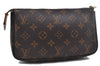 Authentic Louis Vuitton Monogram Pochette Accessoires Pouch M51980 LV 2274D