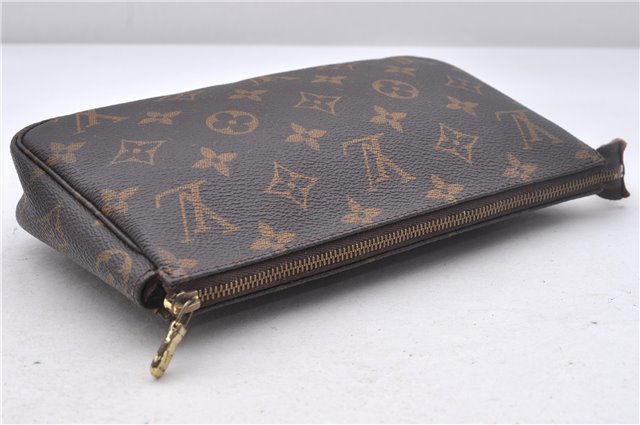 Authentic Louis Vuitton Monogram Pochette Accessoires Pouch M51980 LV 2274D
