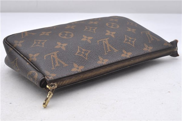 Authentic Louis Vuitton Monogram Pochette Accessoires Pouch M51980 LV 2274D
