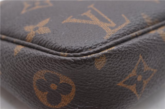 Authentic Louis Vuitton Monogram Pochette Accessoires Pouch M51980 LV 2274D
