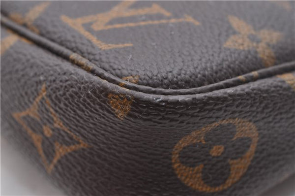 Authentic Louis Vuitton Monogram Pochette Accessoires Pouch M51980 LV 2274D