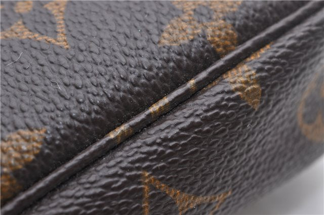 Authentic Louis Vuitton Monogram Pochette Accessoires Pouch M51980 LV 2274D