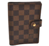 Authentic Louis Vuitton Damier Agenda PM Notebook Cover R20700 LV 2274I