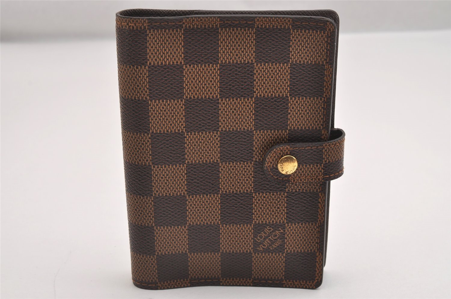 Authentic Louis Vuitton Damier Agenda PM Notebook Cover R20700 LV 2274I