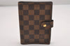 Authentic Louis Vuitton Damier Agenda PM Notebook Cover R20700 LV 2274I