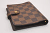 Authentic Louis Vuitton Damier Agenda PM Notebook Cover R20700 LV 2274I