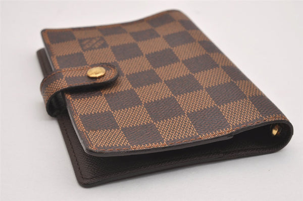 Authentic Louis Vuitton Damier Agenda PM Notebook Cover R20700 LV 2274I