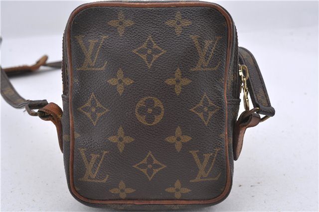 Auth Louis Vuitton Monogram Mini Poche Danube Shoulder Cross Bag M45268 LV 2275D