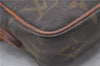Auth Louis Vuitton Monogram Mini Poche Danube Shoulder Cross Bag M45268 LV 2275D