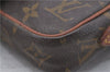 Auth Louis Vuitton Monogram Mini Poche Danube Shoulder Cross Bag M45268 LV 2275D